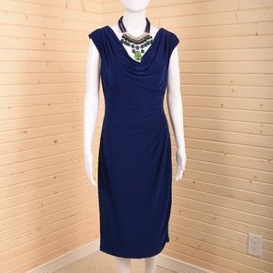 Lauren Ralph Lauren Sheath Blue Dress